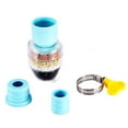 thumbnail image 4 of 3 Pack Activated Carbon Faucet Water Filters Universal Interface Home Kitchen Faucet Tap Water Clean Purifier Filter Cartridge Layer Water Filter, 4 of 5