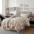 thumbnail image 5 of Coma Inducer Peak of Cozy® - ® Oversized Comforter Set - Chevron Frosted Taupe Queen Adult 3 Piece, 5 of 5