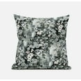 thumbnail image 6 of Sea Garden Rose Suede Zippered Pillow with Insert in Midnight Blue 16 x 16, 6 of 6