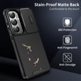 thumbnail image 2 of Case for Samsung Galaxy S26+ 5G 6.7-inch,Compatible with MagSafe, Built In Slide Camera Cover Heavy Duty ShockProof Protective Case,Black,For Galaxy S26+ 5G, 2 of 8