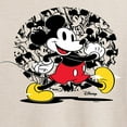 thumbnail image 3 of Disney - Mickey Glitch Pattern - Women's Oversized T-Shirt, 3 of 5