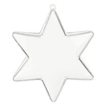 Clode Christmas with Hole Transparent Drop Shaped Fillable Decorative Hanging Decorations Garlands Decorations Christmas and