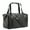 Black, variant on Fit & Fresh Premium Neoprene Weekender Bag, Travel Bag Trolley Sleeve, Carry on Duffel Bags, Heather Grey