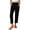AM13_Black, variant on Lumtrix Womens Linen Capri Pants Summer Lightweight Elastic Waist Work Pant Ankle Cropped Trousers with Pockets Khaki L