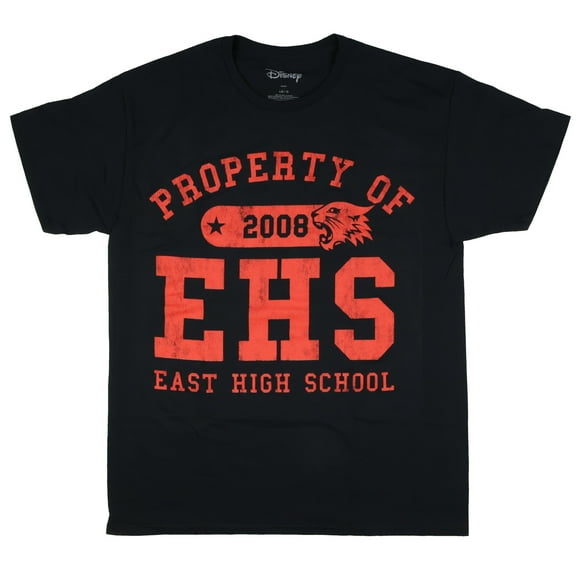 High School Musical Shirt Womens Property Of East High Boyfriend Fit Tee