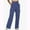 Blue, variant on Zedker Cargo Pants Women's Stretch High Waist Bootcut Flare Leggings with 6 Pockets Soft Yoga Work Pants BeigeL
