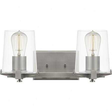 

2 Light Bathroom Light Fixture 7.5 inches High-Weathered Brass Finish Bailey Street Home 71-Bel-4532490
