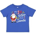thumbnail image 3 of Inktastic My First Visit from Santa Boys or Girls Toddler T-Shirt, 3 of 5