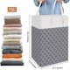 thumbnail image 2 of Cesto para ropa sucia NQ 1 pieza con asa larga plegable impermeable 75 litros gris, 2 of 5