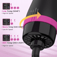 thumbnail image 4 of Blow Dryer Brush Hot Air Brush One Step Volumizer Ion Hair Straightener Brush Black DipRevo, 4 of 8