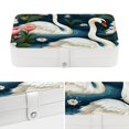 thumbnail image 4 of Swan Portable PU Leather Jewelry Organizer with Removable Compartment, Storage Box, Necklace Holder, and Travel Organizer, 4 of 6