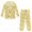 Banana Pattern, variant on Soccer Ball Pattern, Non-Stretch Polyester Boys Suit Adjustable Elastic Waist Single Button Slim Fit Tuxedo for Graduation Wedding Ceremony