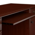 thumbnail image 6 of Arlington Computer Desk with Storage and Keyboard Tray in Harvest Cherry, 6 of 11