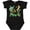 AB-Black, variant on Cute Lizards Hanging out Boys or Girls Baby Bodysuit