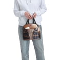 thumbnail image 6 of Pofeuu Cute Mouse In Glasses Print Lunch Bag Lunch Box Insulated Lunch Bag Adult Lunch Box for Men and Women, 6 of 8
