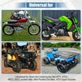 thumbnail image 5 of Unique Bargains 1Set Aluminum Alloy Pull Recoil Start with Screws for 47CC 49CC 50CC Mini Pocket Dirt Bike Minimoto 104mm, 5 of 7