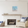 thumbnail image 2 of Stupell Industries Seagulls on Beach Shore Animals & Insects Painting Gallery Wrapped Canvas Print Wall Art, 17 x 17, 2 of 7