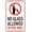 Warning Sign 4, variant on Pool Rules No Exceptions Warning Sign - 8"x12", Metal Security Decor for Home, Business, Yard, Garden, Office, Street, Road, Easy to Mount
