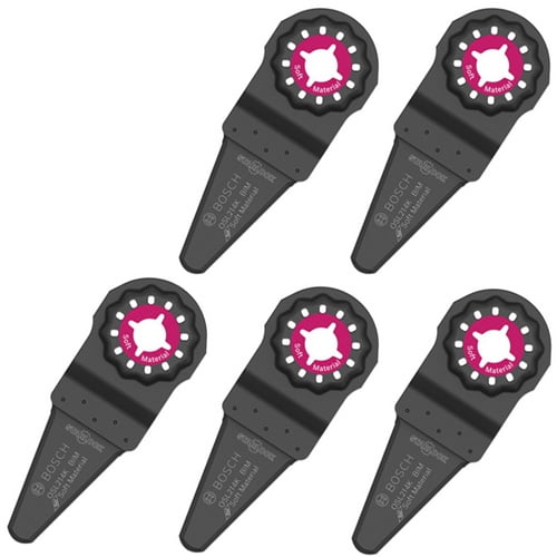 Bosch 5 Pack of OEM 2-1/4in Starlock Caulk Knife Blades - OSL214K-5PK