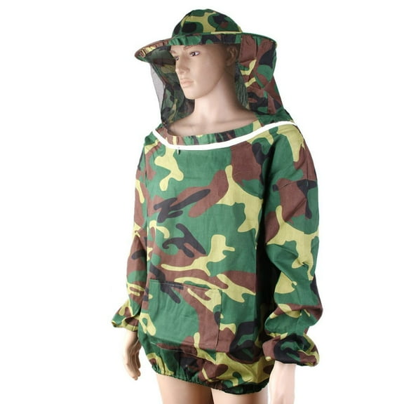 Soimiss Camouflage Beekeeper Suit for Outdoor Work with High Visibility 1Set
