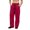 Red #36, variant on WJOSBXT Mens Baggy Sweatpants Solid Drawstring Wide Leg Pants 2026 Big and Tall Workout Sweat Pants Breathable Multi Pocket Lightweight Jogging Joggers 2XL