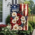 thumbnail image 4 of American 250th Garden Flag, 4th of July Patriotic Garden Flags for Outside, Small Burlap Holiday Independence Day Memorial Day Garden Flag Fourth of July Decorations Yard Lawn Flags, 18x12" Style-1, 4 of 8