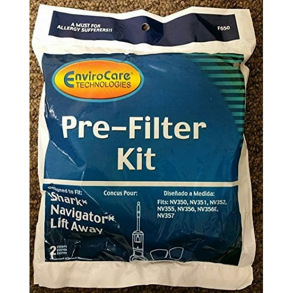 FILTER, Compatible with Shark 2PK KIT FELT FOAM