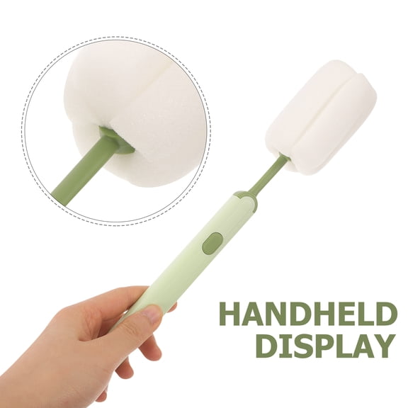 Entireivity 3pcs Bottle Brush Cleaner Bottle Washer Long Handle Brush (Random Color)