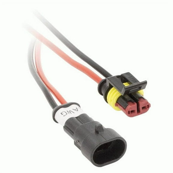 Install Bay IBWTH16 - 16 GA Waterproof 2 Conductor Plug-in Connector M/F 1 PC