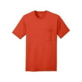 thumbnail image 1 of Port & Company T-Shirt à Poche 100 % Coton - Orange - Petit, 1 of 1