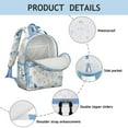 thumbnail image 4 of Romantic Butterfly Theme Backpack - Waterproof Commuter Bag with Lightweight Design & Chest Strap for Stability, 4 of 5