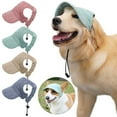 thumbnail image 7 of Moocorvic Dog Baseball Cap Pet Hats with Ear Holes for Small Medium and Large Dogs, Comfortable Pet Sun Hat with Adjustable Strap, 7 of 7