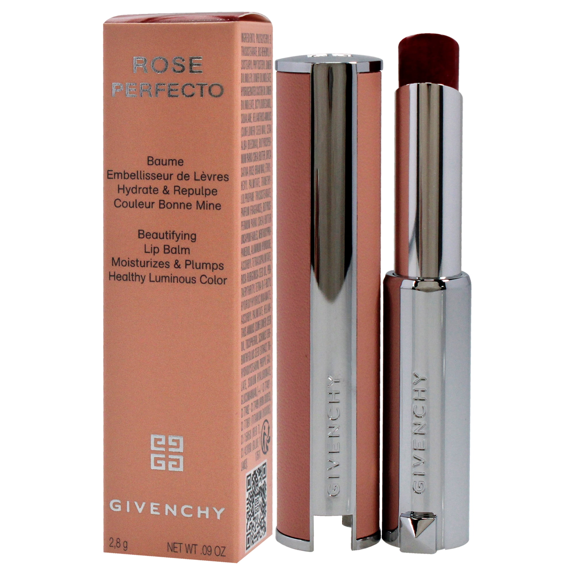 Givenchy Rose Perfecto Plumping Lip Balm - N37 Rouge Graine , 0.09 oz Lip Balm