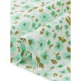 thumbnail image 6 of DARING DIVA Women's Plus Short Sleeve Ruffle Notch V Neck Blouse 4X Green, 6 of 6