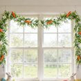 thumbnail image 5 of 2026 Easter Artificial Rattan Garland with Carrots and Flowers Greenery Vine for Home Mantel Table Party Decorations Spring Farmhouse Indoor Outdoor Decor, 5 of 5