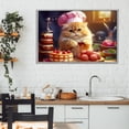 thumbnail image 2 of Stupell Industries Fluffy Baker Cat Gray Framed Giclee Art design by Image World, 20 x 30, 2 of 8