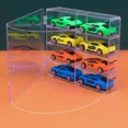 thumbnail image 4 of Caja de almacenamiento de modelo automático acrílico, venta al por mayor, escala 1:64, vitrina de juguetes para coches múltiples, artículos para el hogar de polipropileno de China, 4 of 5