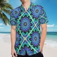 thumbnail image 5 of High Quality Hawaiian Shirts for Men Short Sleeve Aloha Beach Shirt Floral Summer Casual Button Down Shirts Blouses T7JYGT, 5 of 7