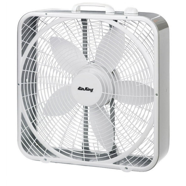 Lasko Air King 22 in. H x 20 in. Dia. 3 speed Box Fan - Walmart.com