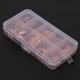 thumbnail image 4 of 200 Uds M5-M14 arandelas de cobre sólido anillo plano conjunto surtido Hardware profesional en caja, 4 of 8