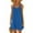 #1-Blue, variant on Azrian Summer Dresses Women's Beach Dress Bikini Beachwear Coverups Casual Vacation Short Summer Halter Dresses