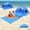 Blue, variant on 3-6 Person Beach Tent Sun Shelter with 114x82 Inch Extended Mat, UPF 50+ UV Protection, Easy Setup Beach Shade Canopy, Portable Camping Sun Shelter with 3 Mesh Windows for Family Picnics and Fishing