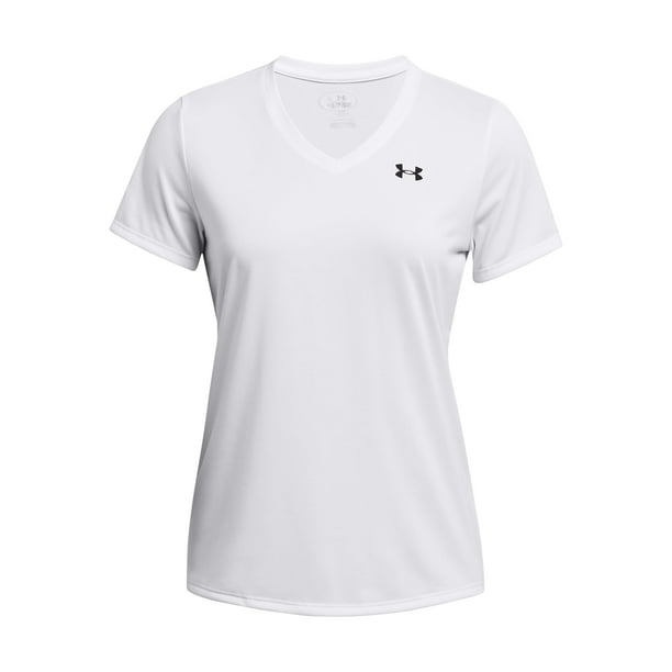 Camiseta Under Armour Tech de manga corta con cuello en V para mujer