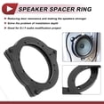 thumbnail image 3 of Anillo espaciador de altavoz Unique Bargains adaptador para BMW 230i 17-21 puertas delanteras 6.5" 2 Pcs, 3 of 7