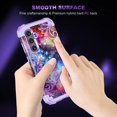 thumbnail image 6 of Petocase for Samsung Galaxy S24 5G Case,Three Layer Heavy Duty Sturdy Shockproof Full Body Protection Rugged Hard PC+Soft TPU Bumper Case,Purple, 6 of 8