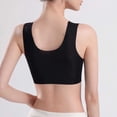 thumbnail image 3 of Guluxicc Womens Seamless Bras Wireless Bra No Underwire Comfort Push Up Bralette, Black, L, 3 of 6