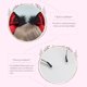 thumbnail image 3 of Fox Wolf Cat Dog Ears Diadema Barrettes Disfraz de Halloween Party Headgear Headwear Accesorios para el cabello Adepaton BST2001785, 3 of 7