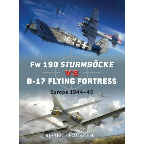 Duel: Fw 190 Sturmböcke vs B-17 Flying Fortress : Europe 1944–45 (Series #24) (Paperback)