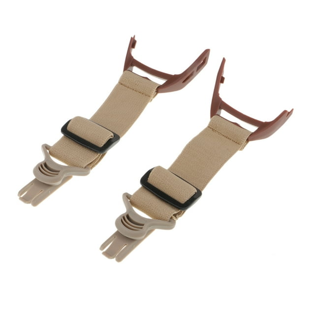 koolsoo 2 Pcs Sangles Élastiques Réglables de Remplacement pour Lunettes de Tir Rapide de Criquet Beige