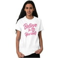 thumbnail image 5 of Cute Inspirational Motivation Alien Women's Graphic T Shirt Tees Brisco Brands M, 5 of 5
